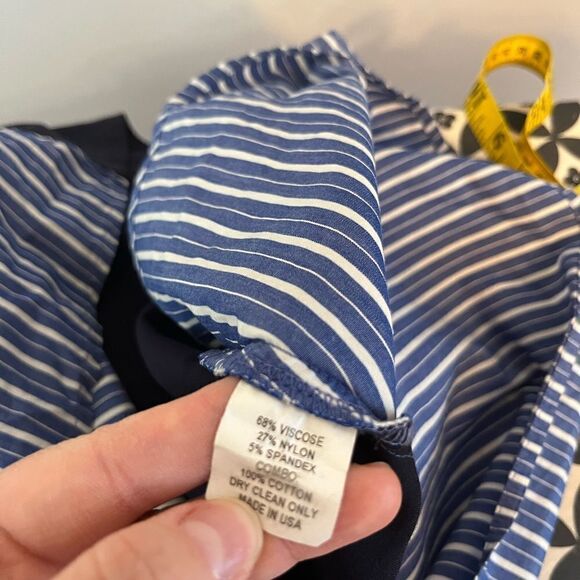 Slate & Willow
Navy Stripe Maternity Top - Picture 13 of 13